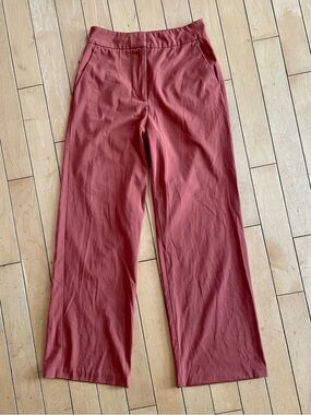 Dynamite Rust-Tone Wide Leg Trousers